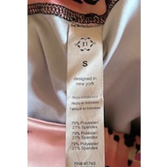 Nanette Lepore Workout leggings, with multi color dot design, size small - Picture 8 of 8